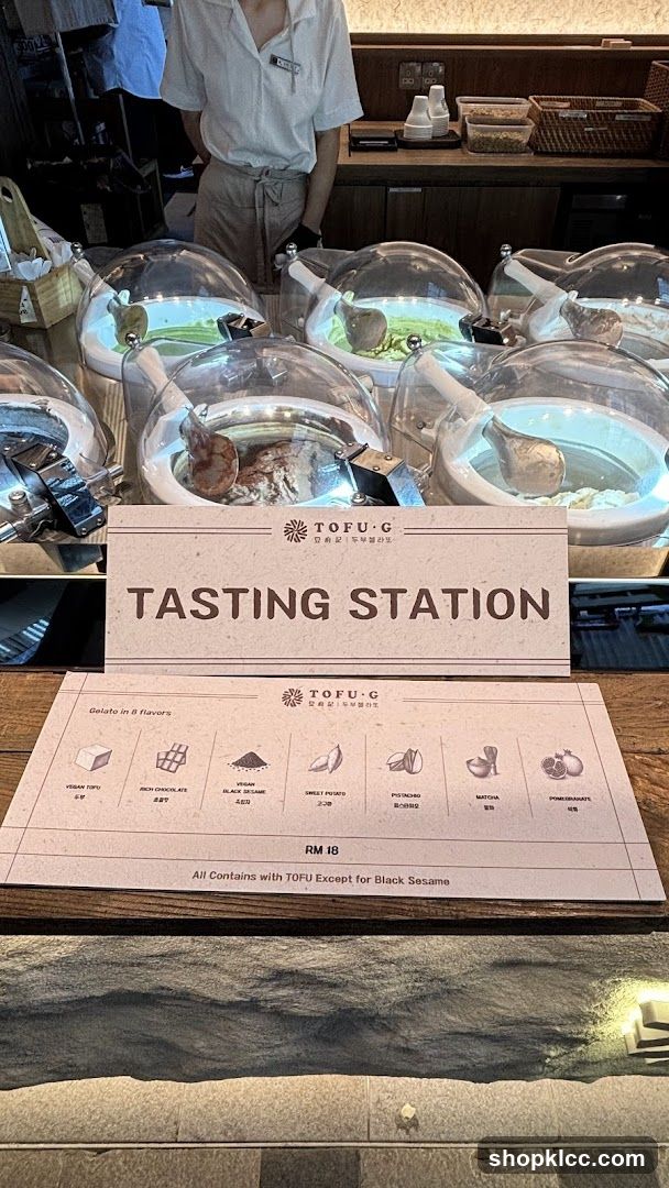 Tasting Station Menu