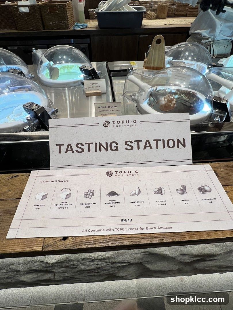 Tasting Station Menu