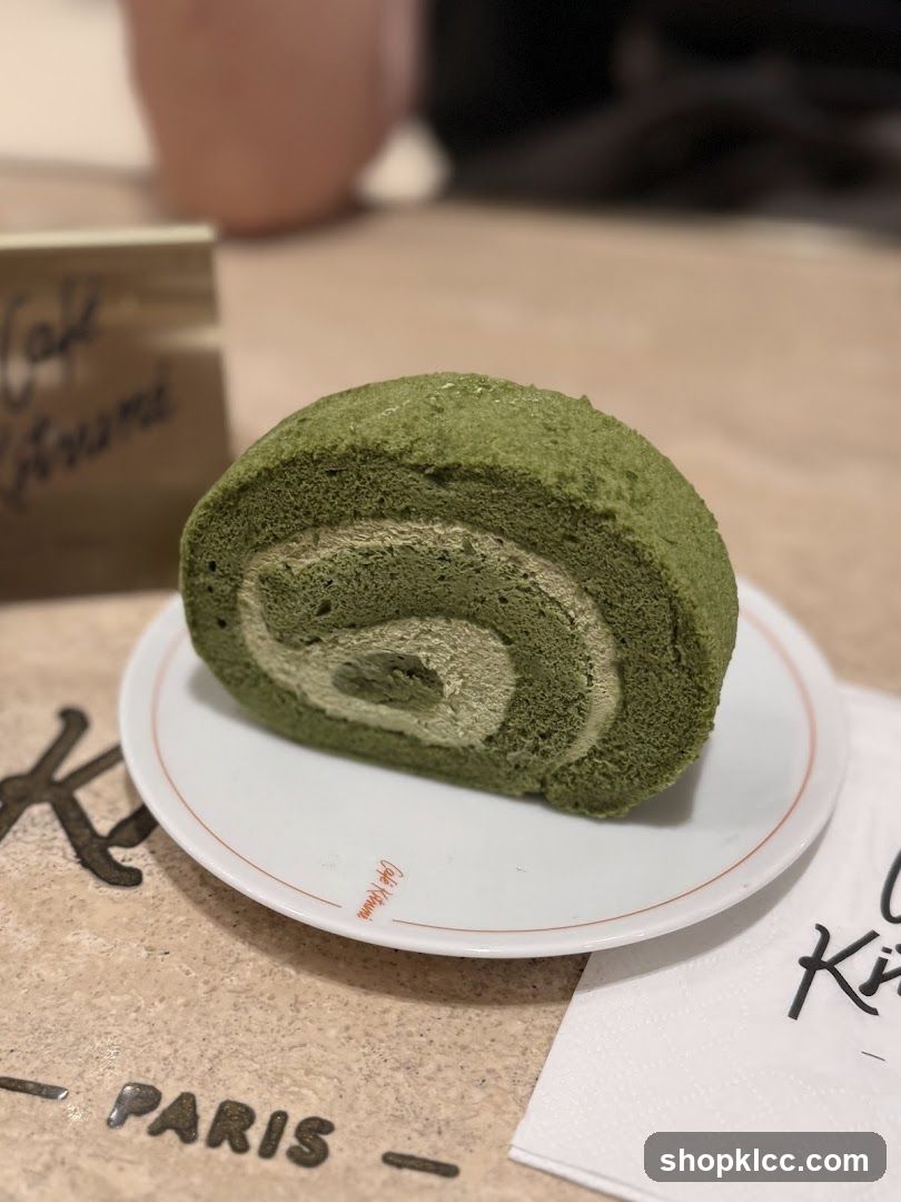 Matcha Swiss Roll