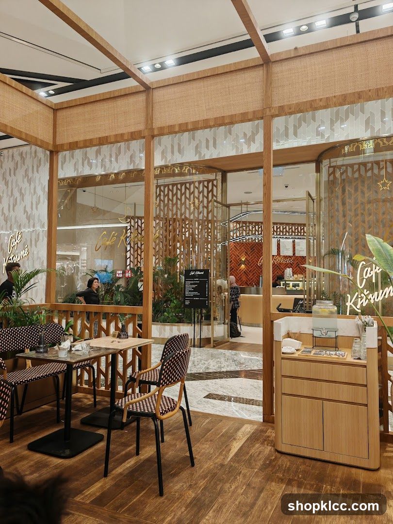Cafe Interior with Seating