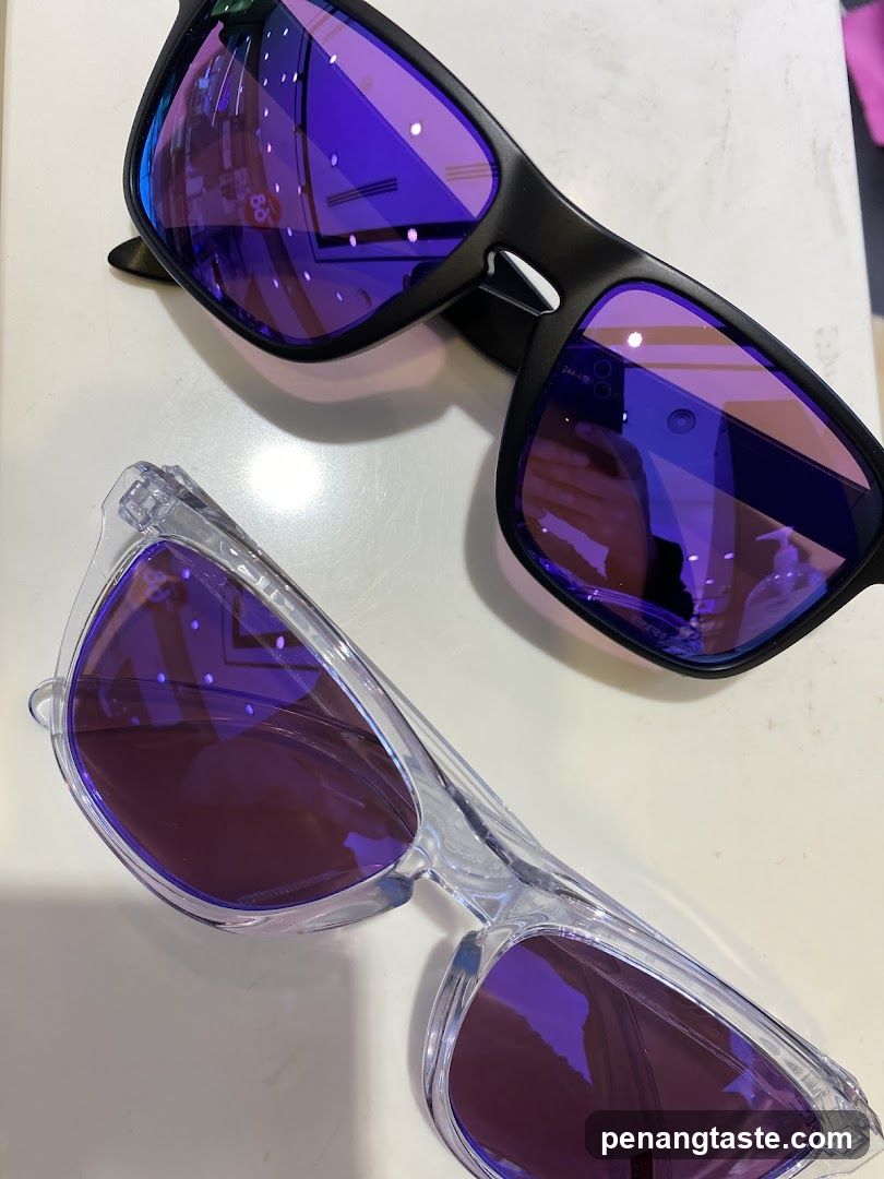 Two pairs of sunglasses