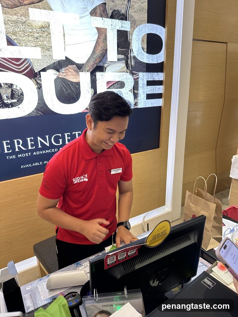 Employee at Counter