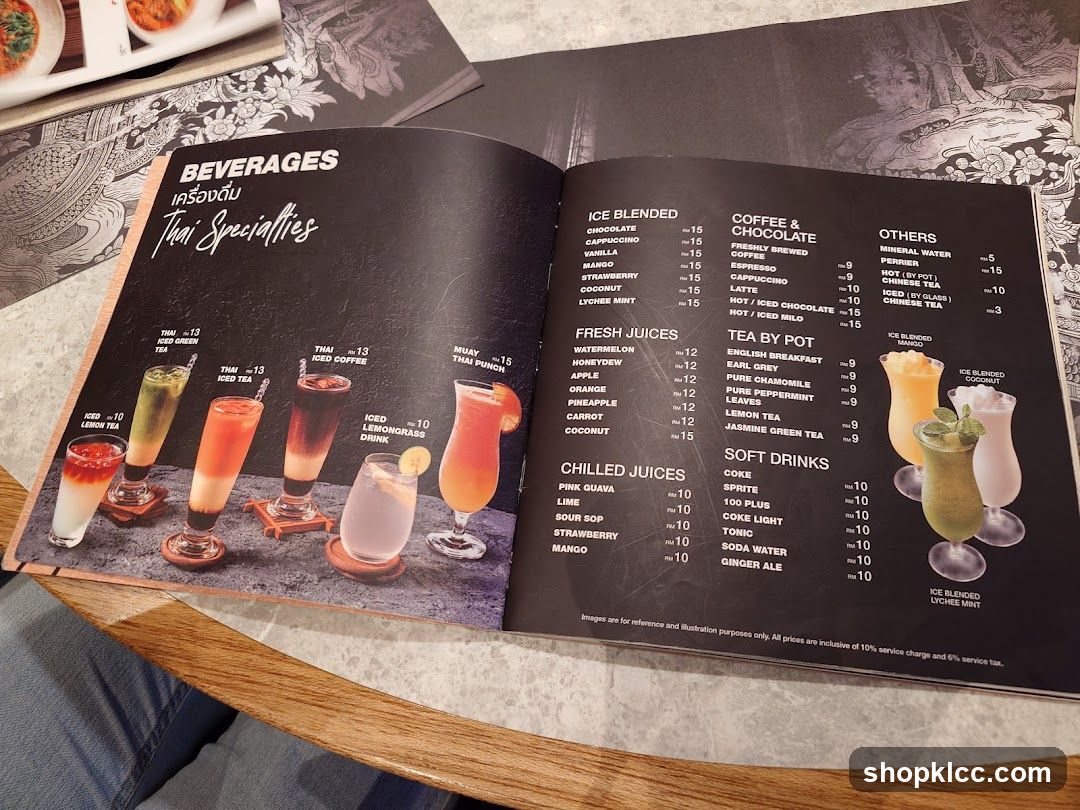 BEVERAGES Thai Specialities