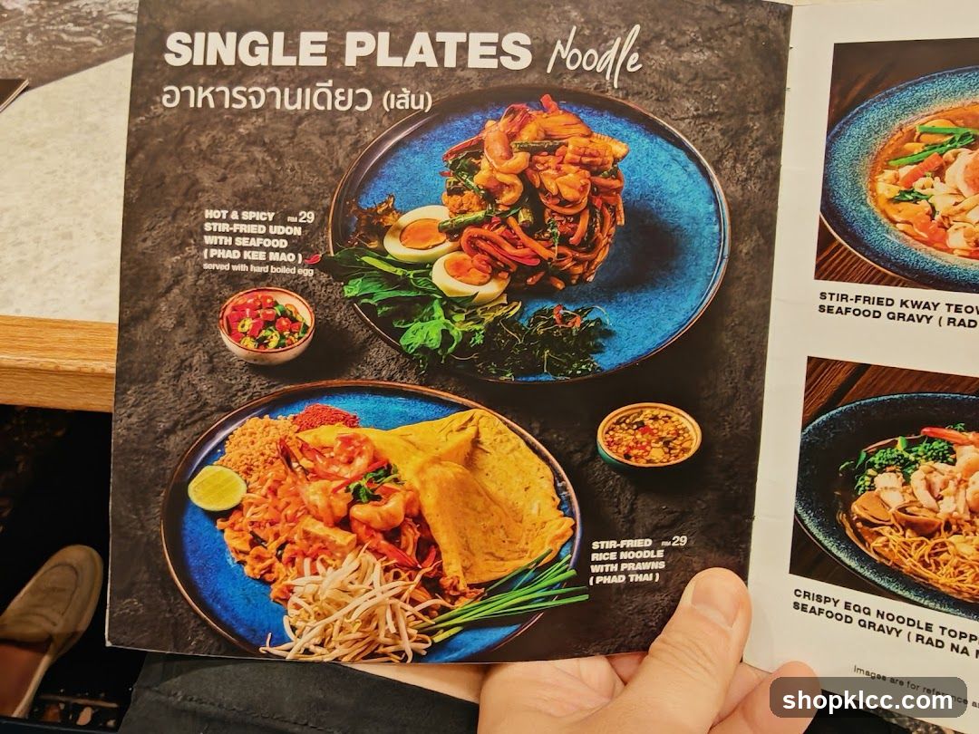 Single Plates Noodle