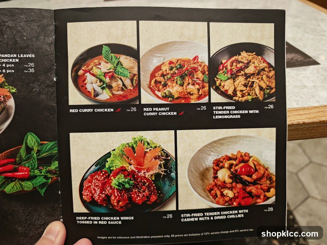 Menu Page