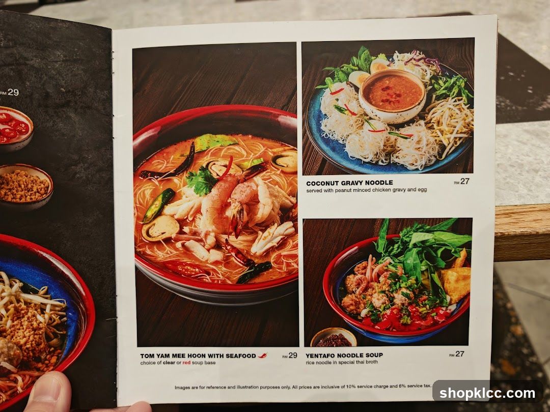 Menu Page