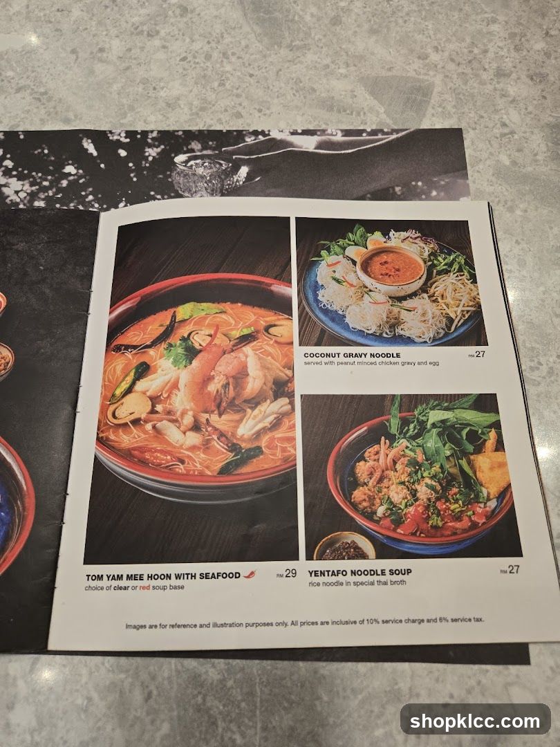 Menu Page