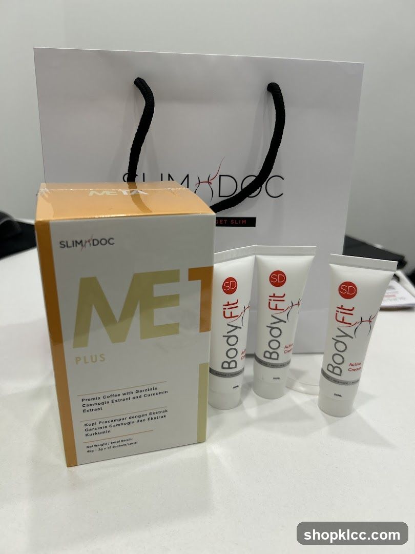 SlimDoc MET PLUS and Body Fit Active Cream