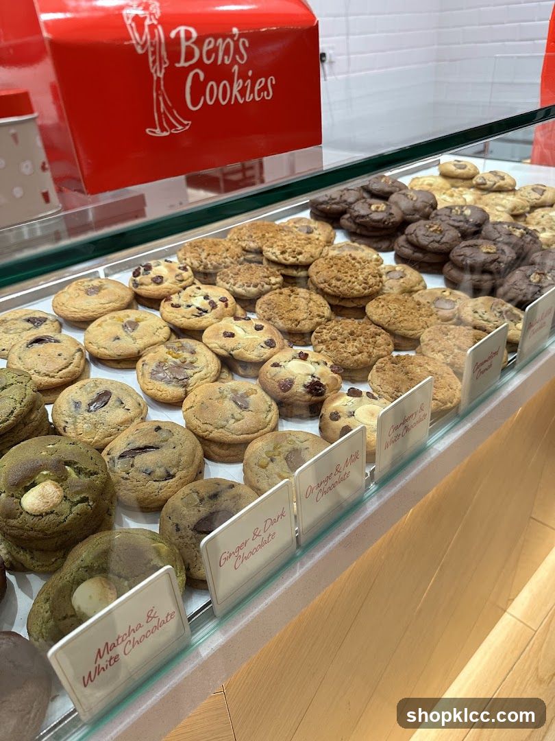 Display of Cookies