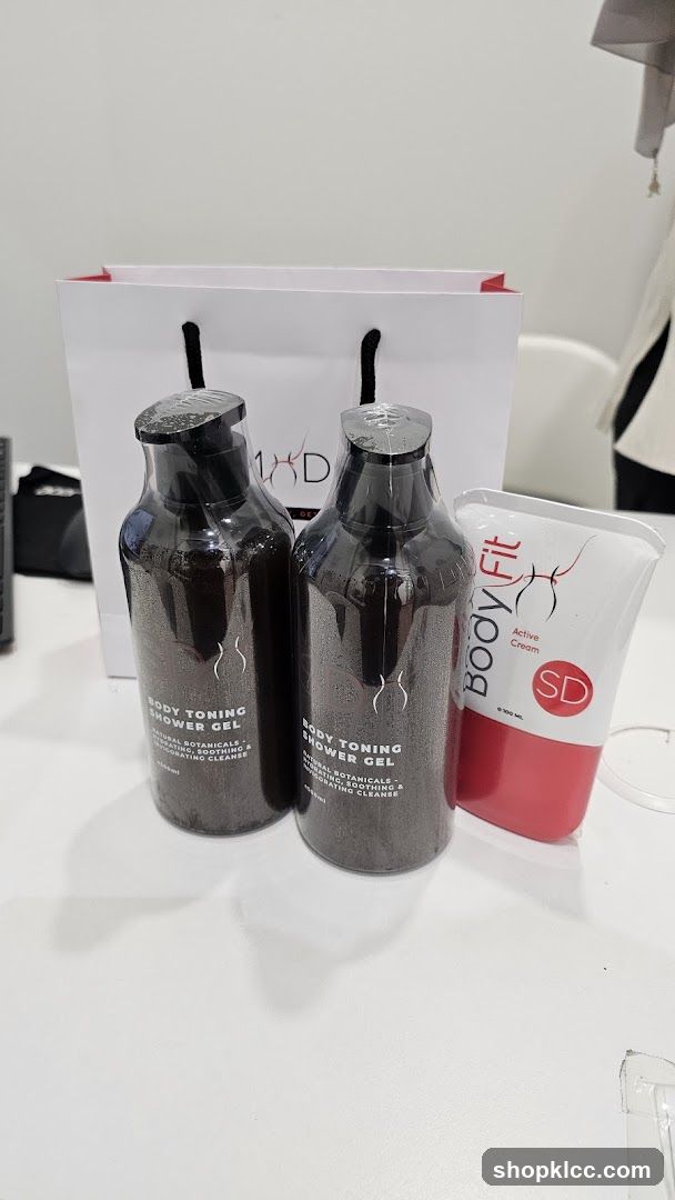 Body Toning Shower Gel and Active Cream