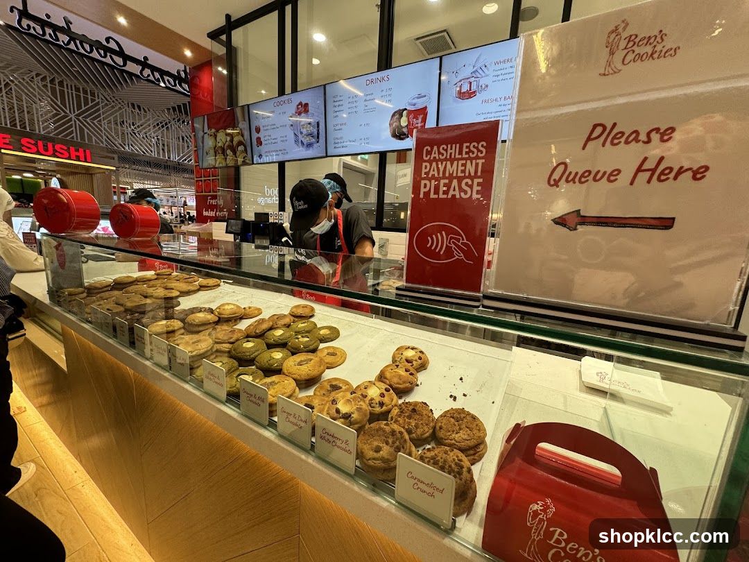 Ben's Cookies Display
