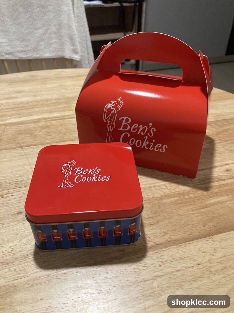Ben's Cookies Packaging