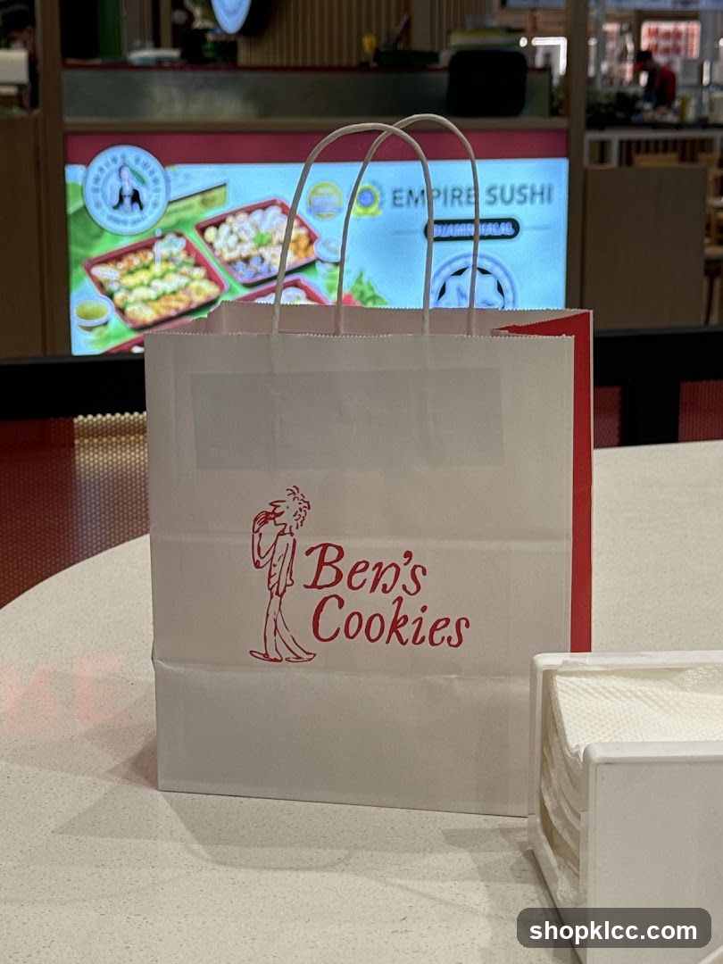Ben's Cookies Bag