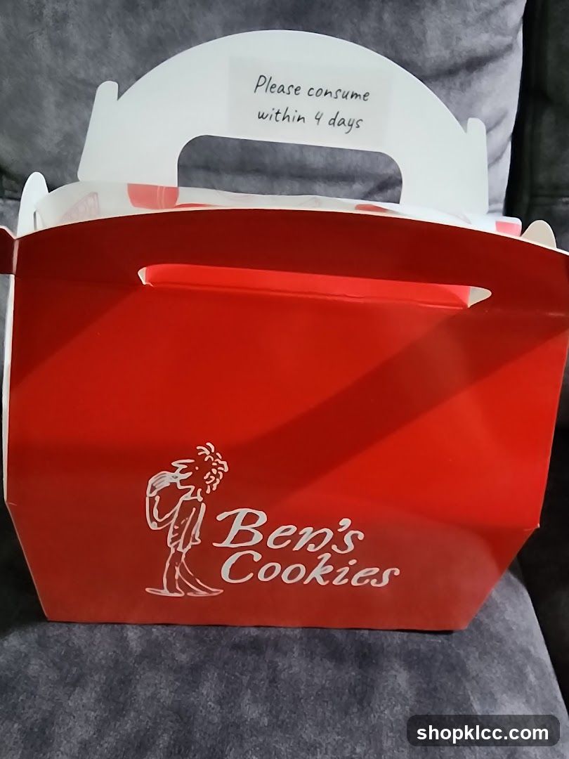 Ben's Cookies Box