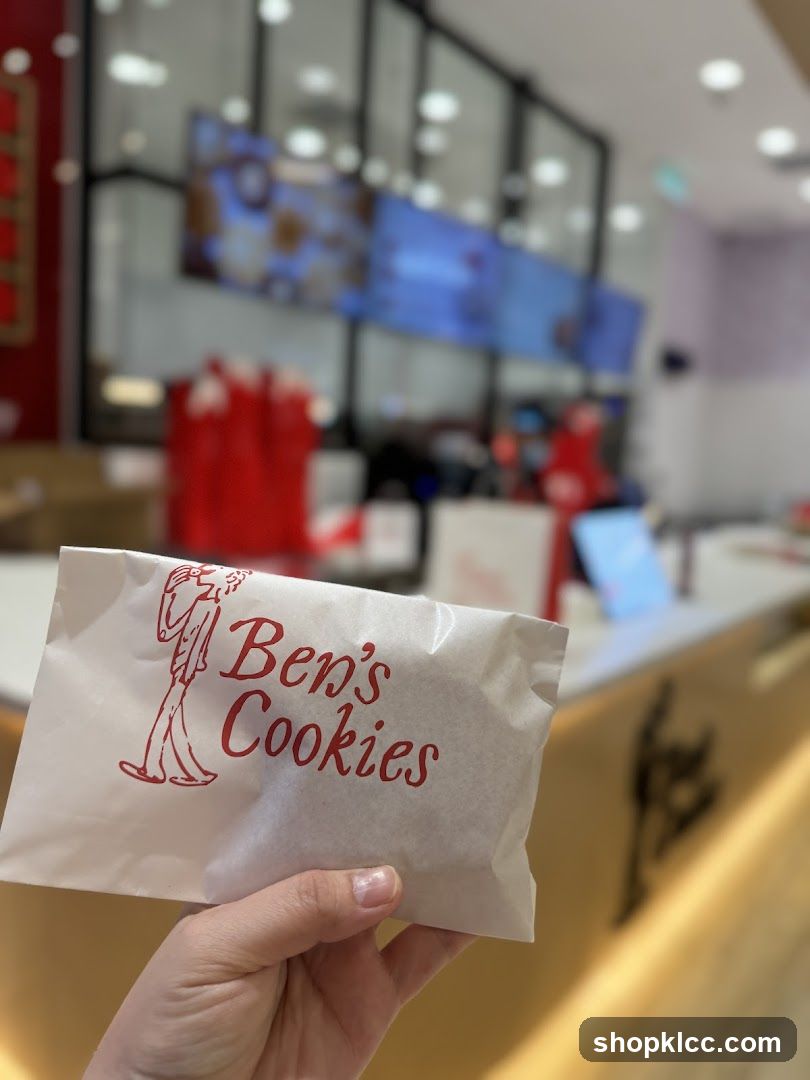 Ben's Cookies Packaging