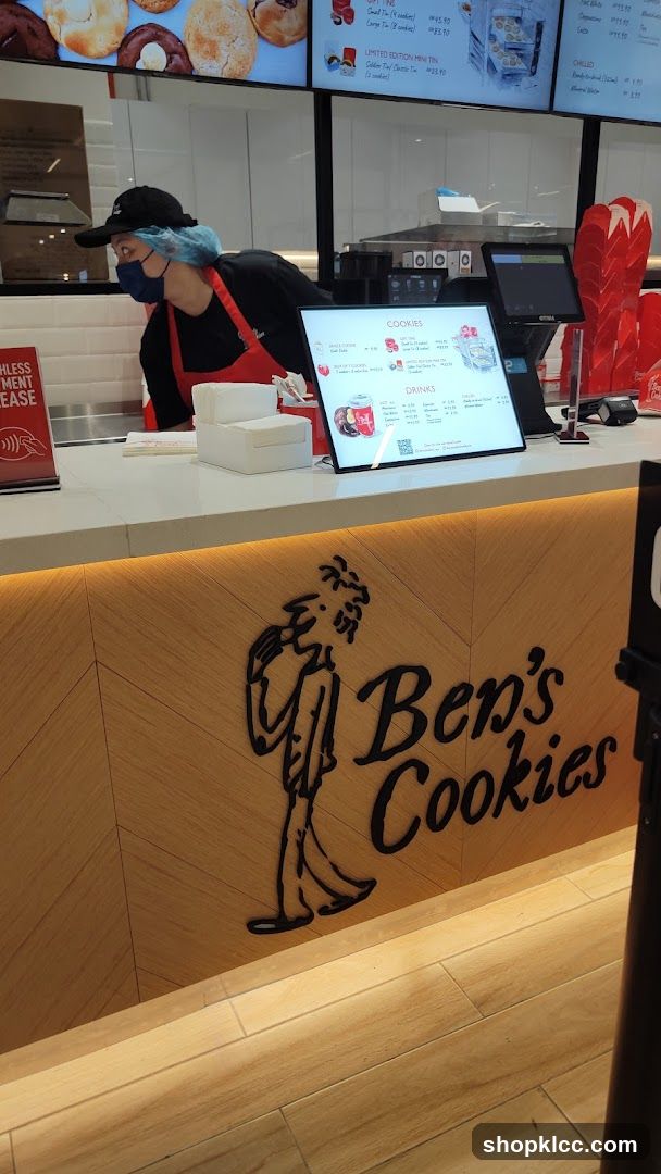 Ben's Cookies Counter