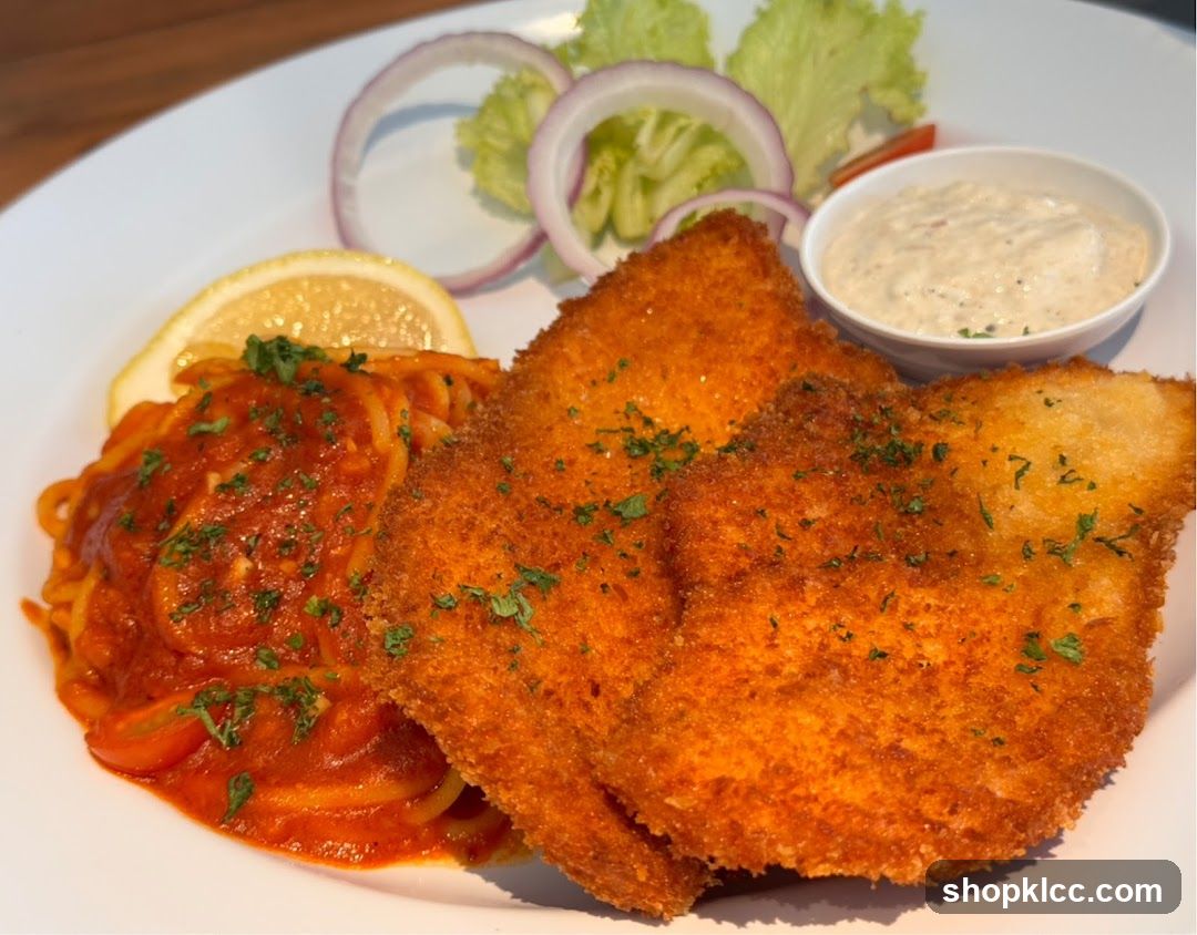 Fried Fish and Spaghetti