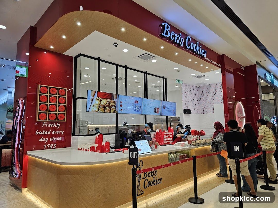 Ben's Cookies Storefront