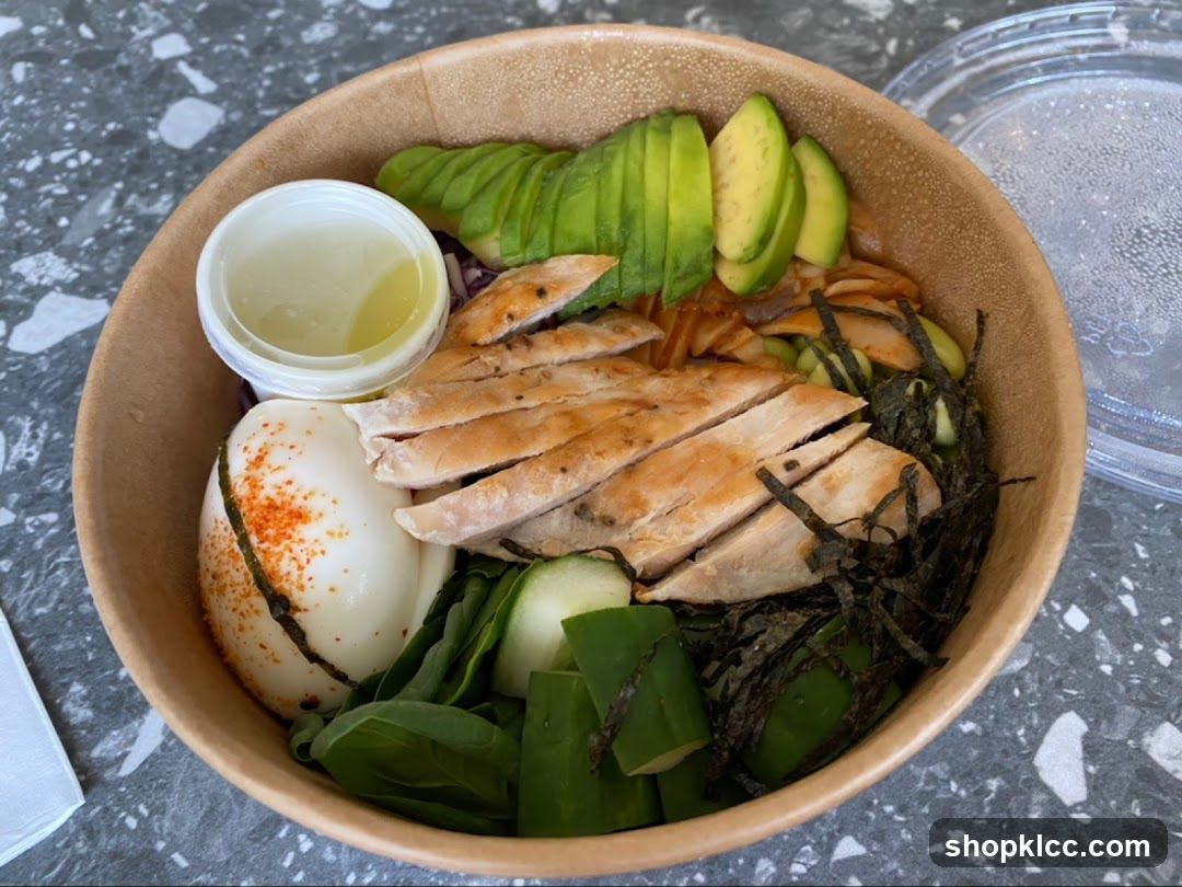 Chicken Poke Bowl