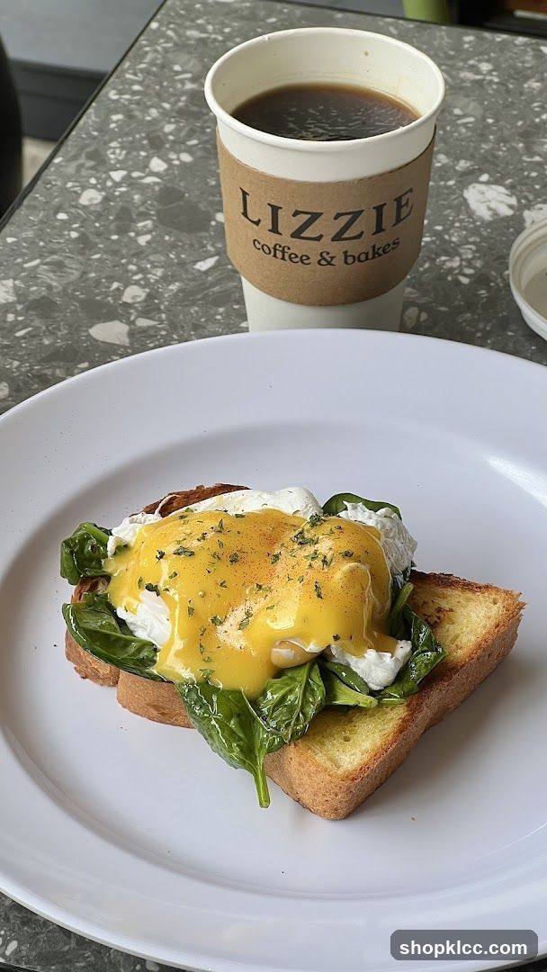 Eggs Benedict with Coffee