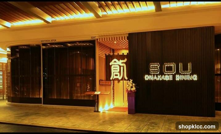 Sou Omakase Dining - The Gardens Mall Mid Valley