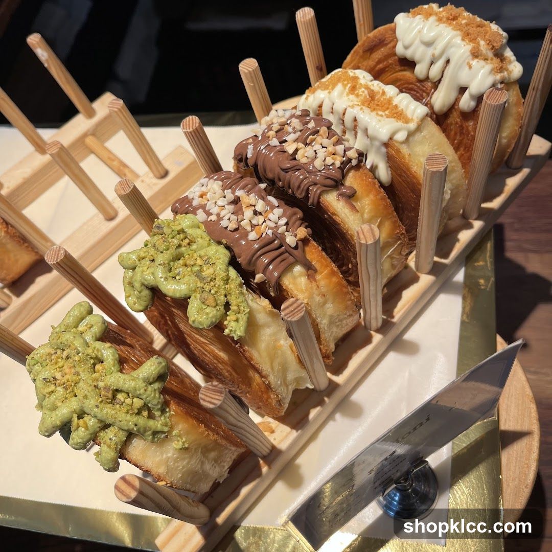 Croissants with Toppings
