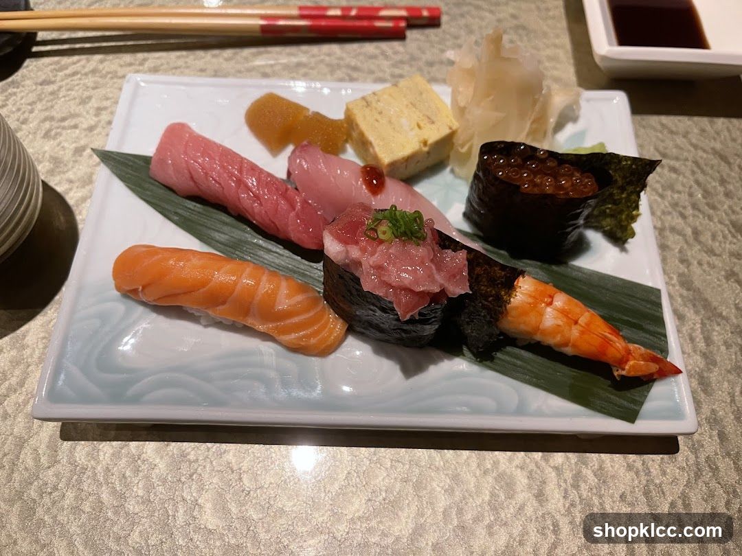 Assortment of Sushi