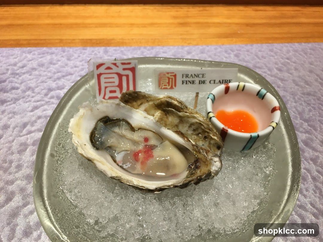 Oyster on Ice