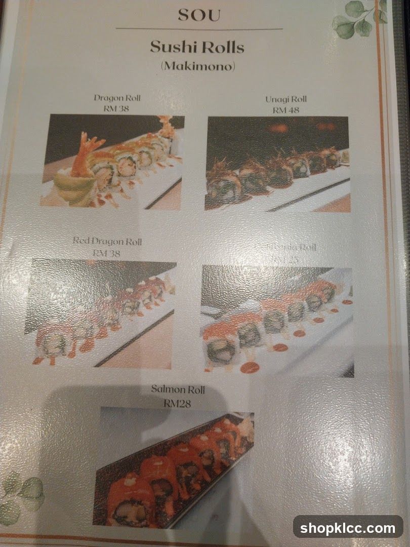 Sushi Rolls (Makimono)