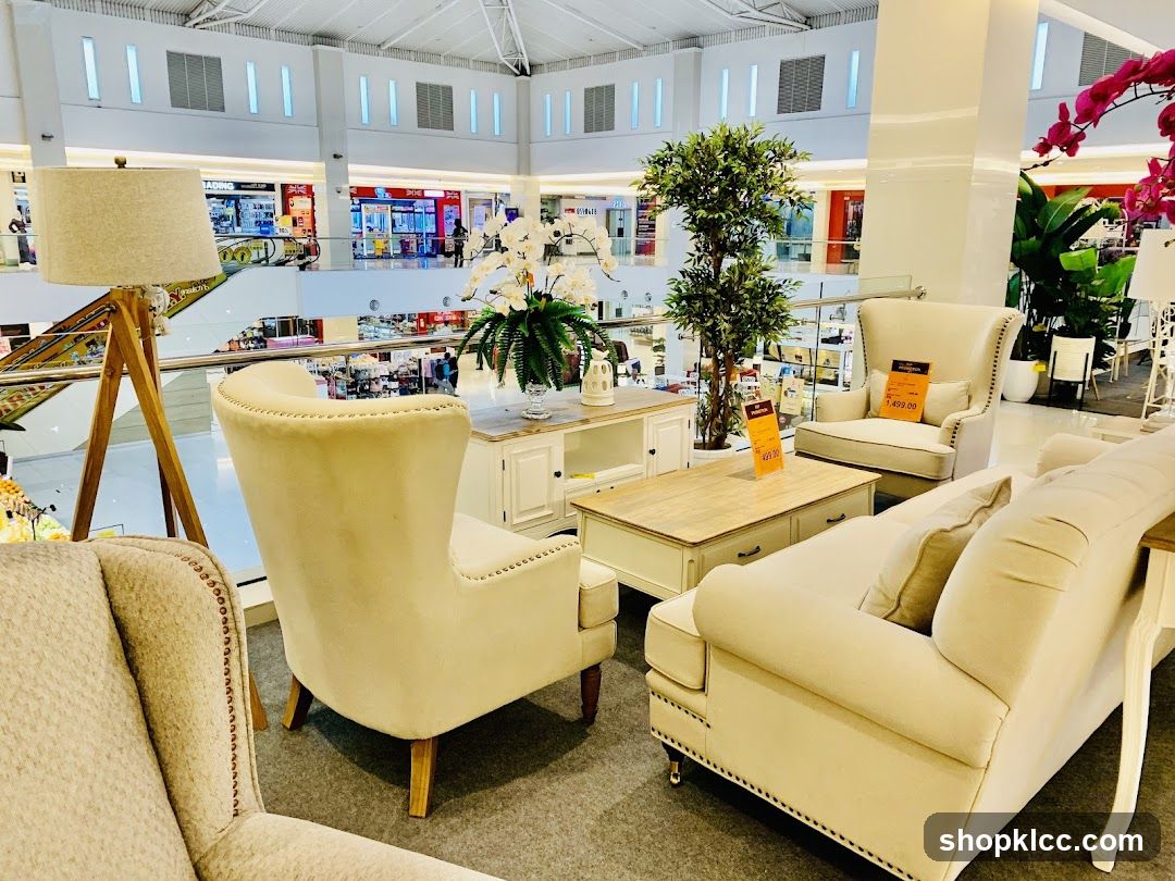 Living Room Furniture Display
