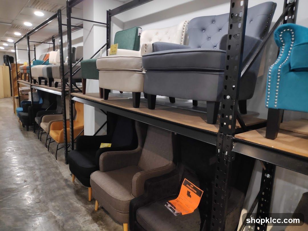 Chairs on Display