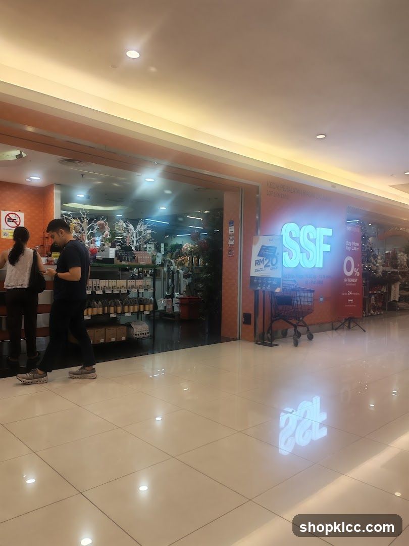 Storefront with SSF signage