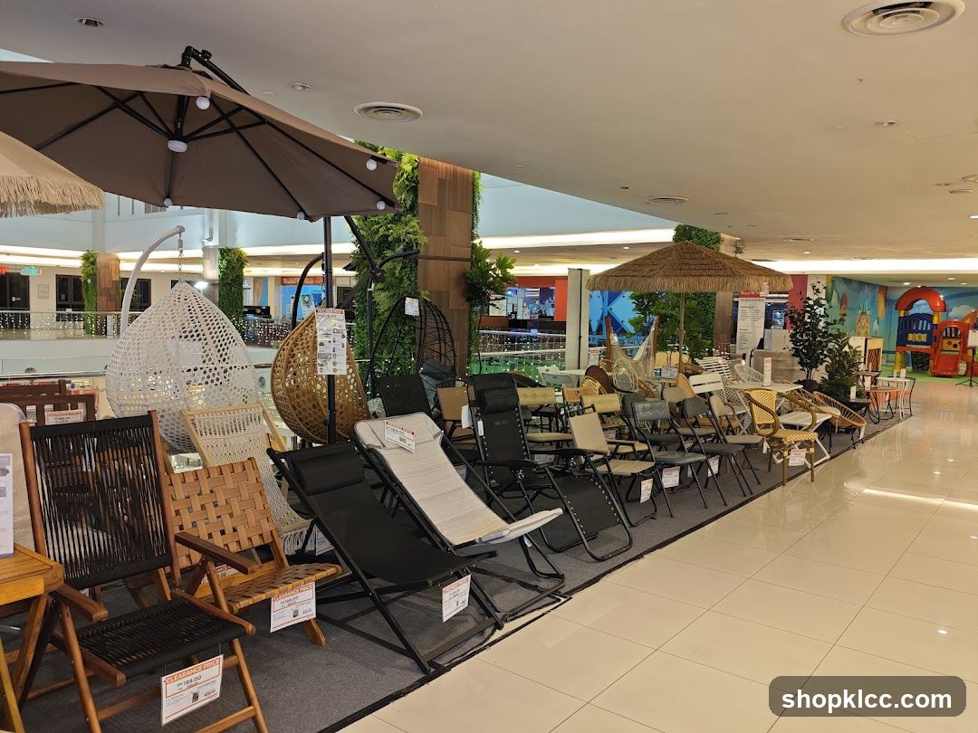 Outdoor Furniture Display