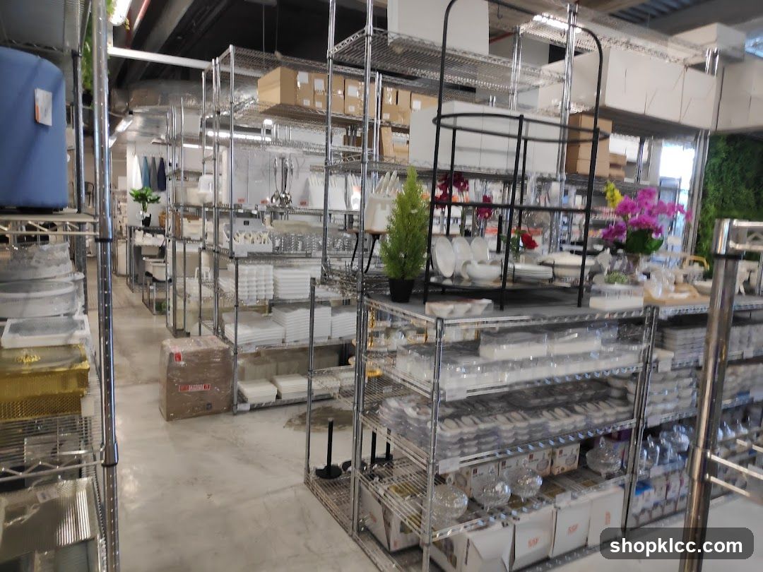 Kitchenware Store Aisles