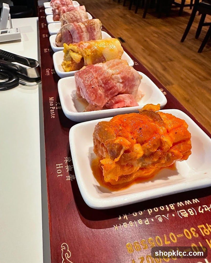 Assortment of Meats