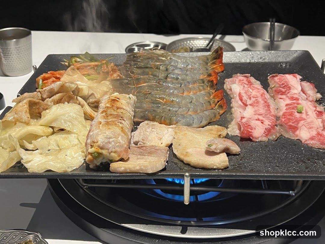 Grilling Seafood and Meat