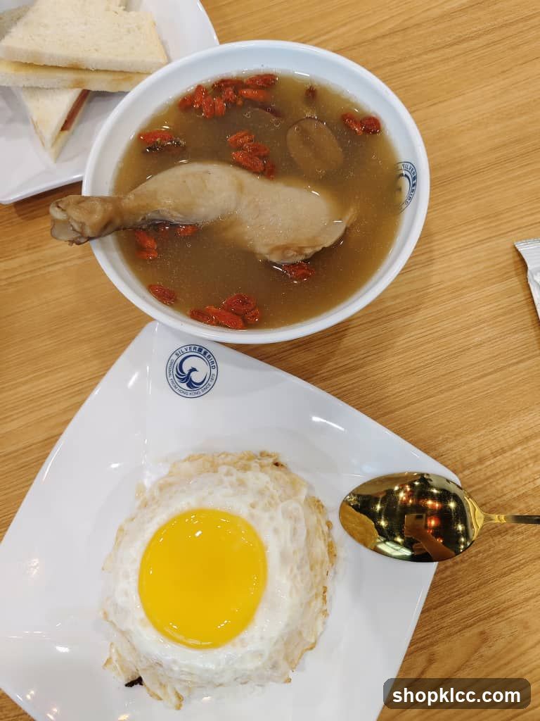 Food served at a restaurant