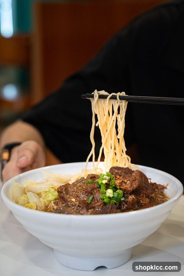 Noodle Bowl with Chopsticks