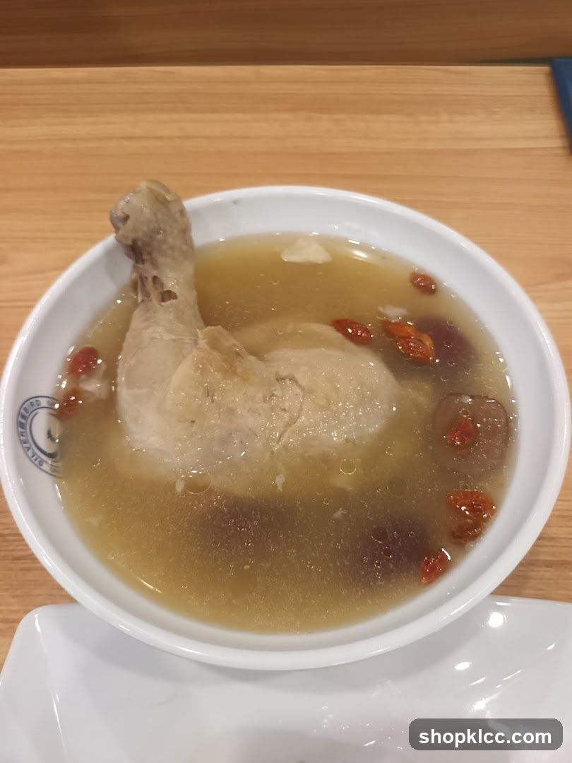 Chicken Soup with Goji Berries