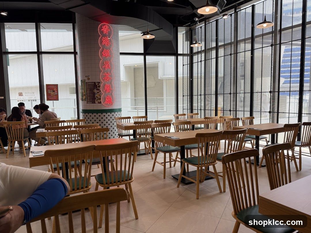 Interior of a restaurant
