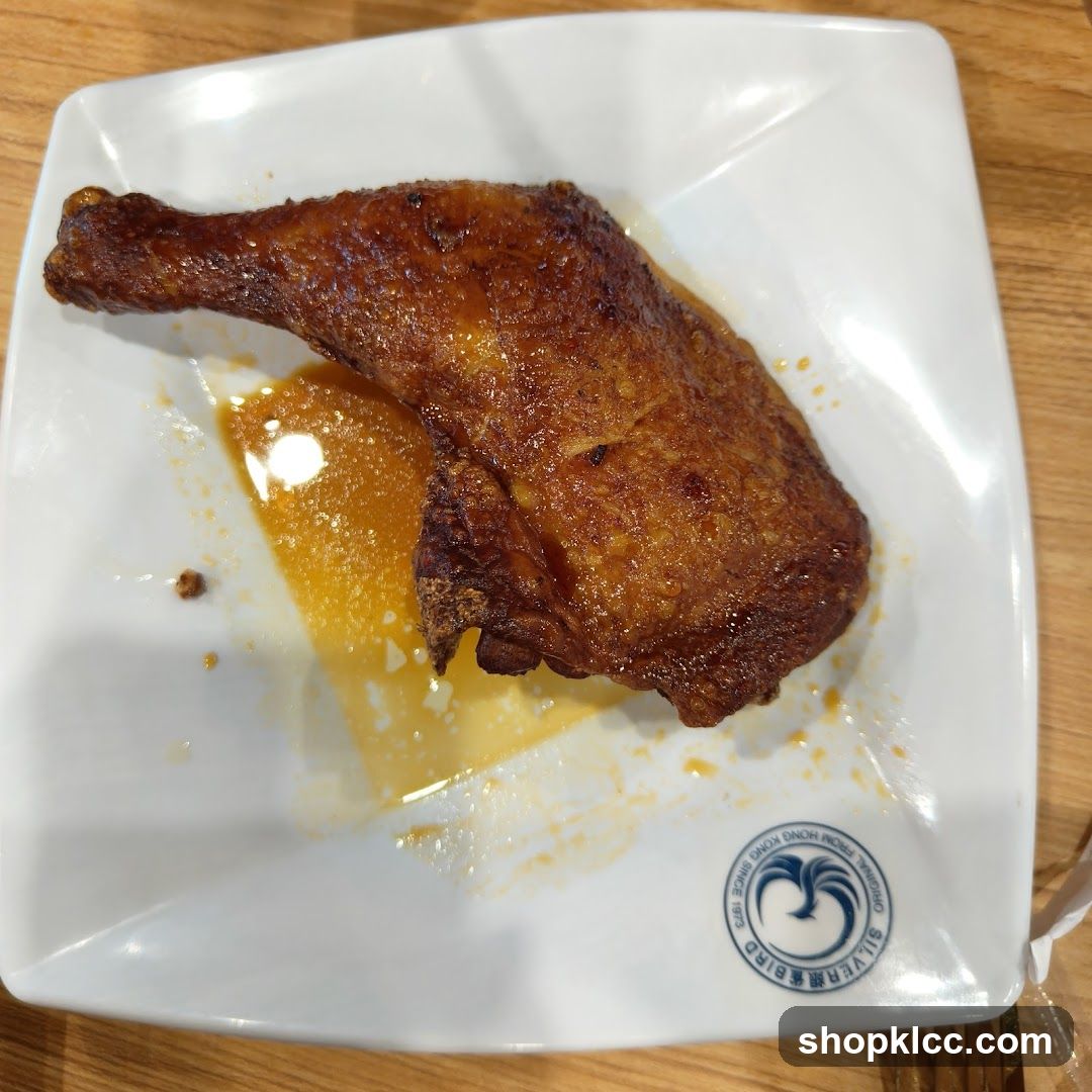 Chicken Leg on Plate
