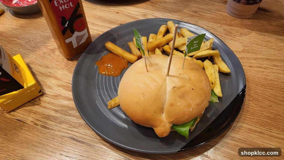 Burger and Fries