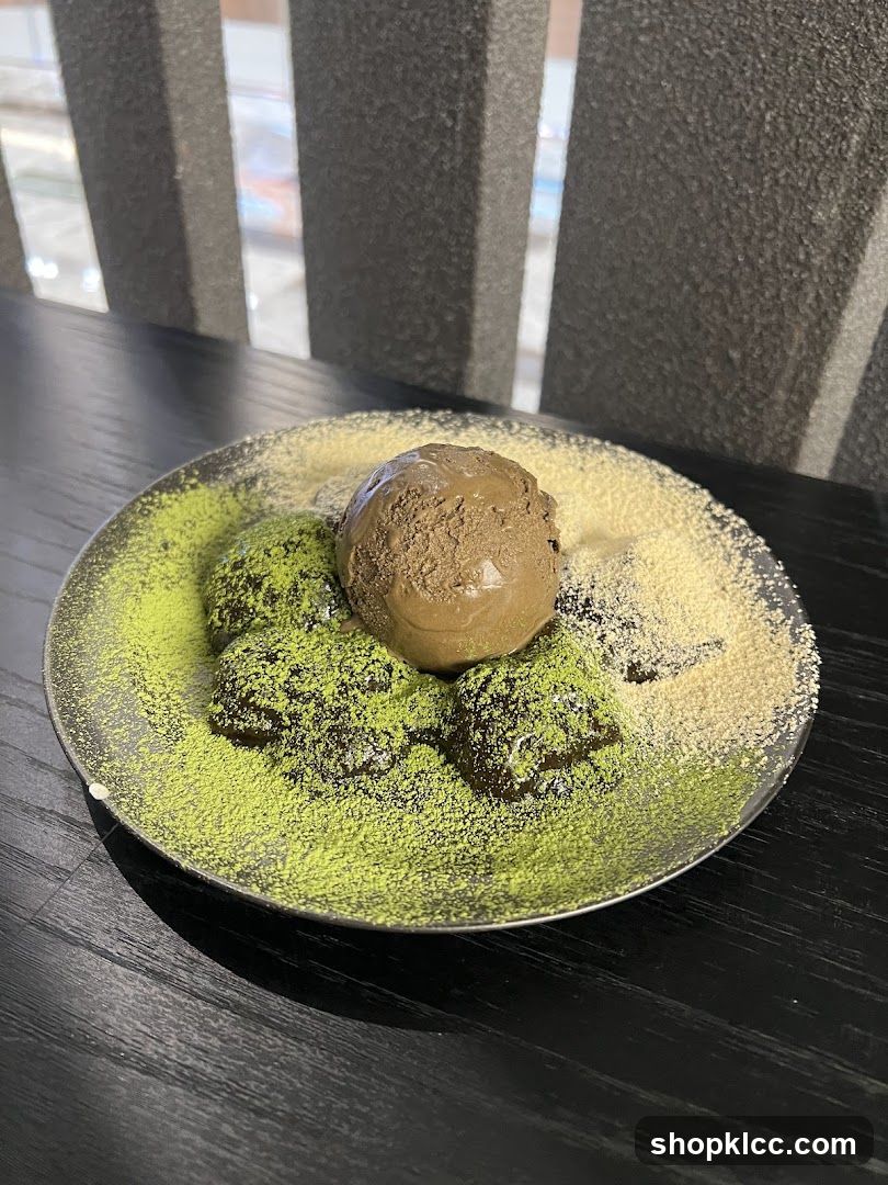 Dessert with Ice Cream