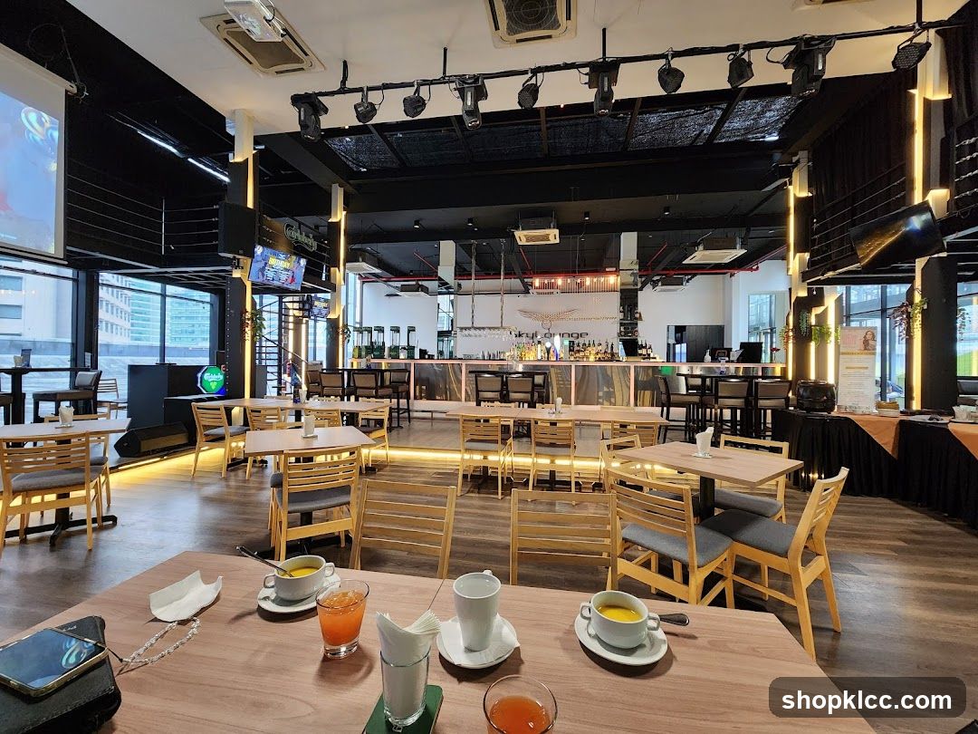 Modern Bar and Lounge Interior