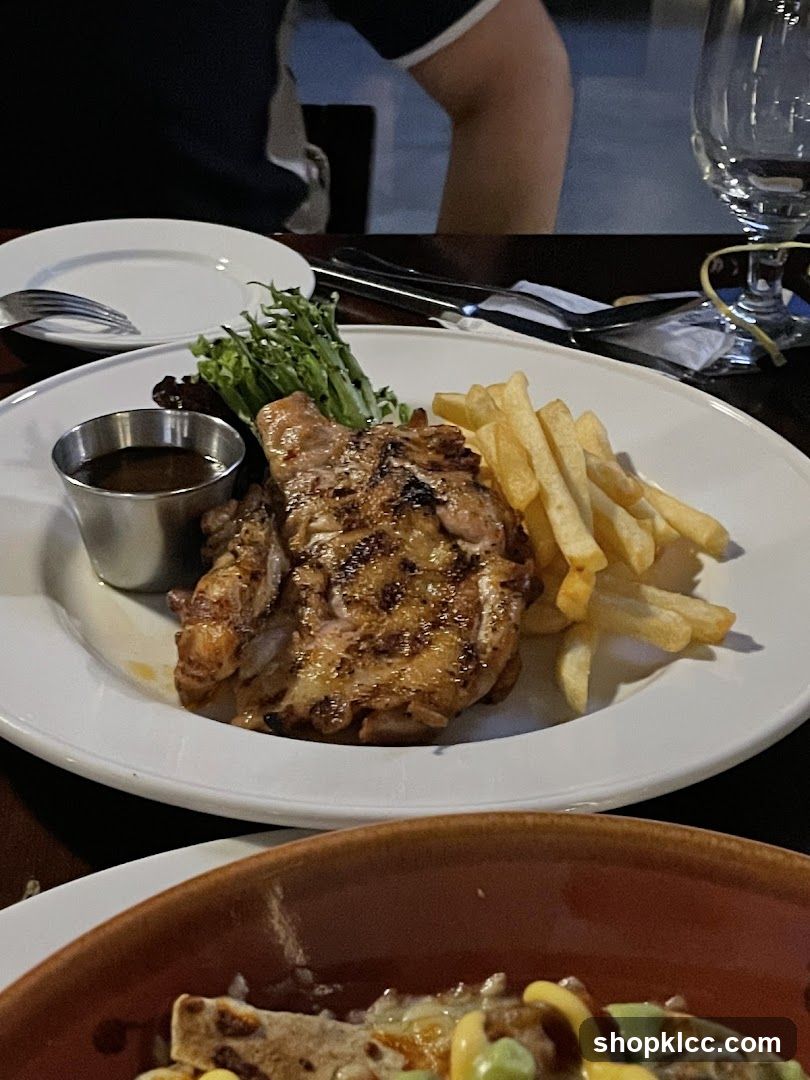 Grilled Chicken with Fries