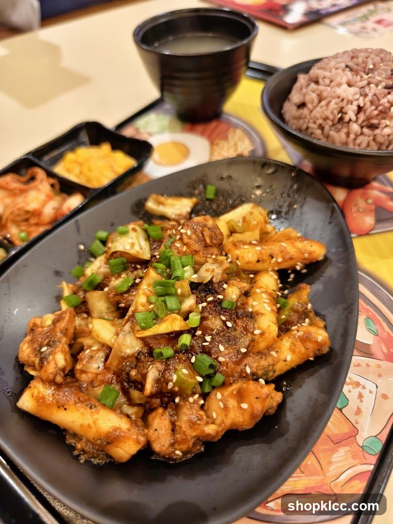 Korean Food Platter