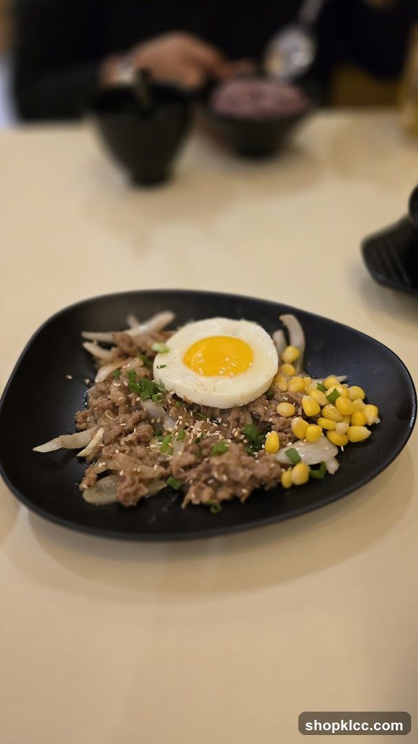 Beef and Egg Rice Bowl