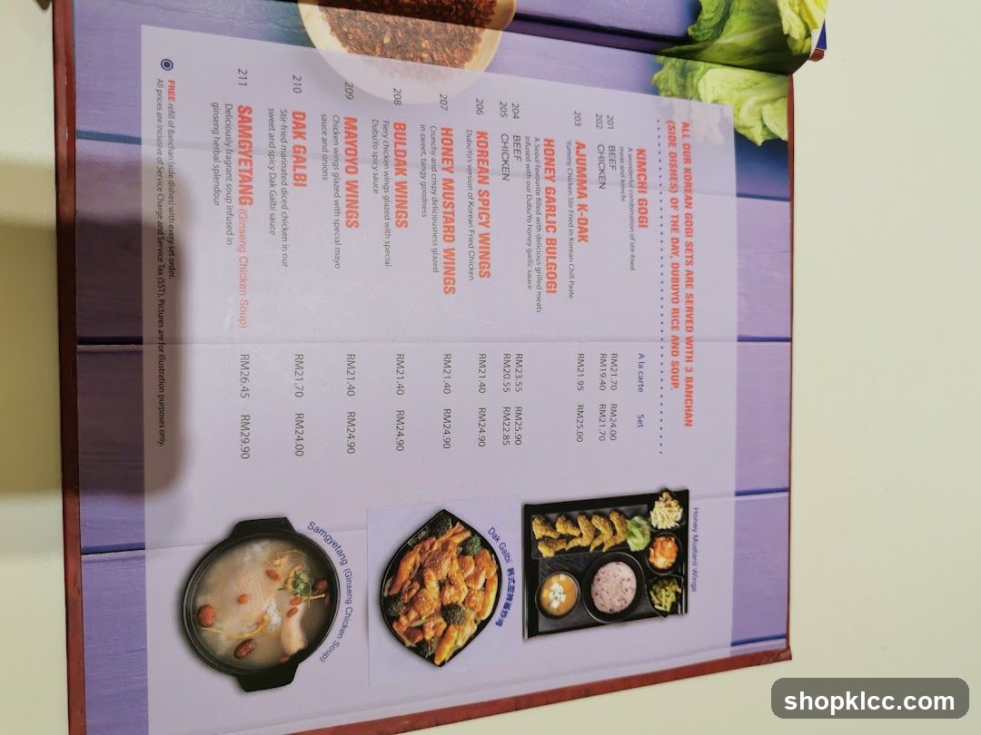 Korean Gogi Sets