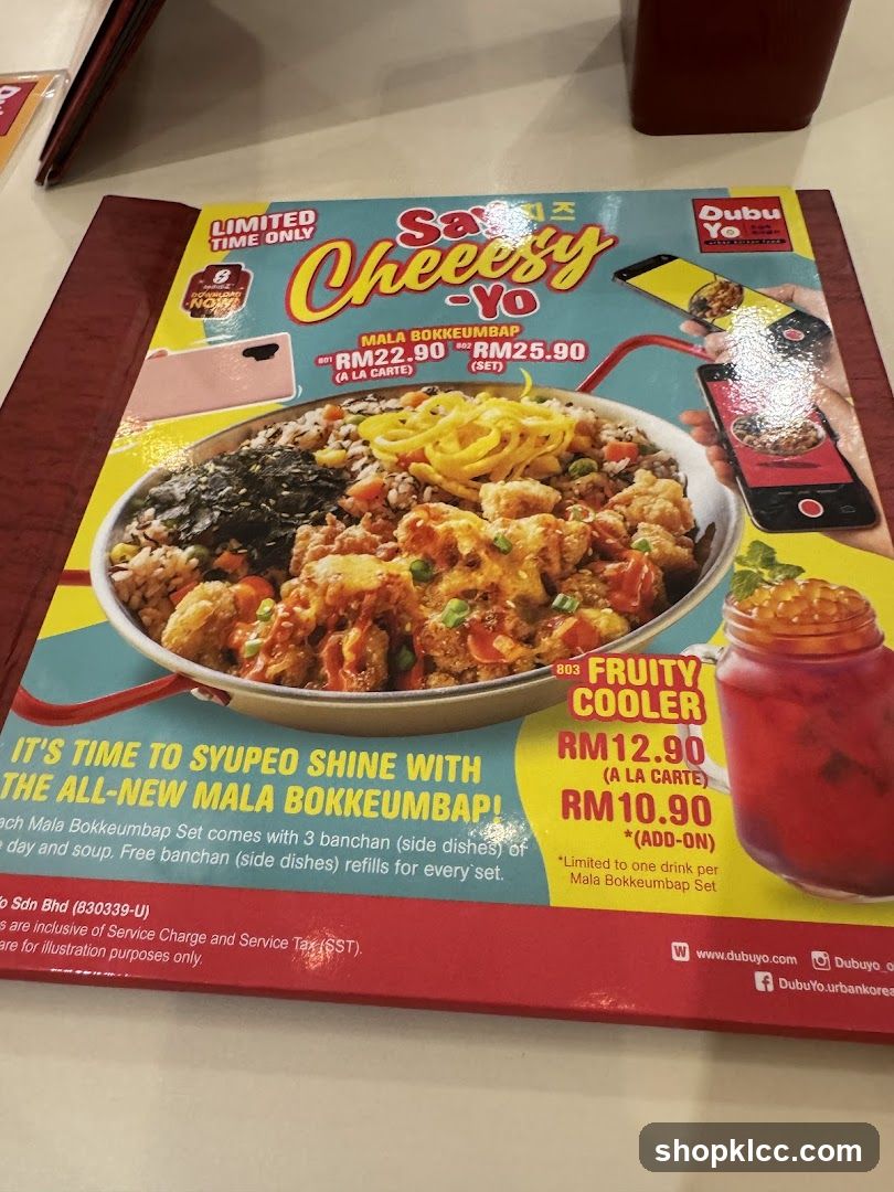 Dubu Yo Cheesy Mala Bokkeumbap
