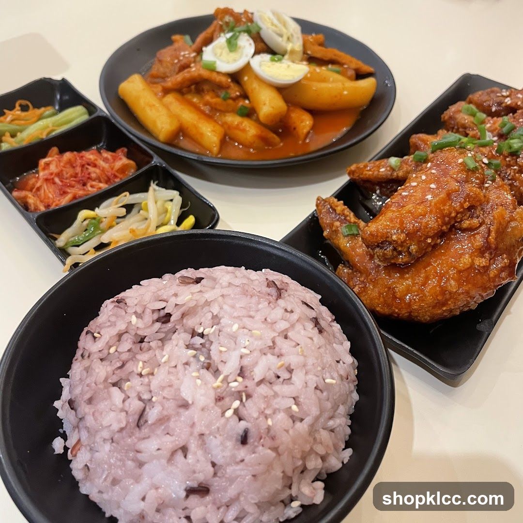 Korean Food Platter